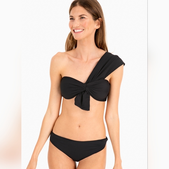Marysia Swim Other - Marysia Swim Venice One-Shoulder Bikini Top And Bottom In Black Size M
